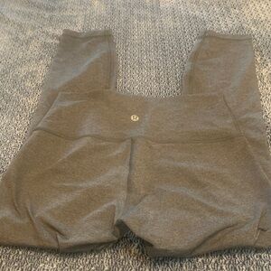 Gray Lululemon Leggings! Band new!!!!!